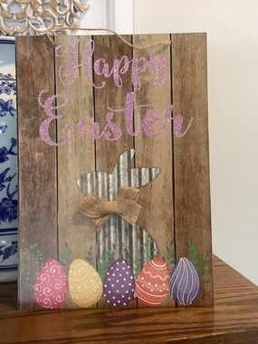 “Happy Easter” Wall Plaque